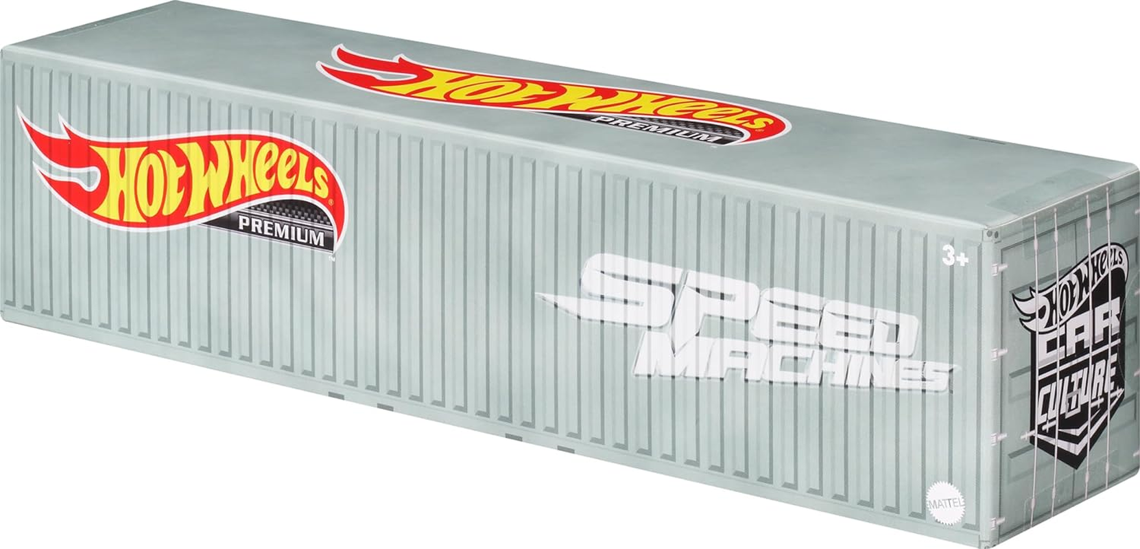 Hot Wheels Cars, Premium Car Culture Speed Machines Container Set with 5 1:64 Scale Die-Cast Cars in Collectible Container image number 1