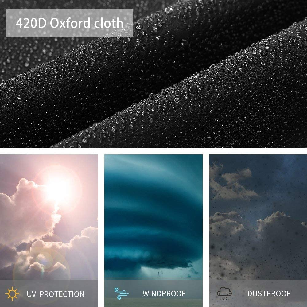 Dustproof Outdoors,Patio Heater Cover Oxford Waterproof,Patio Heater Cover Heavy Duty,Waterproof Outdoor Garden,Patio Gas Heater Protector Dust,Cover Snowproof Cover Uv-Resistant image number 1