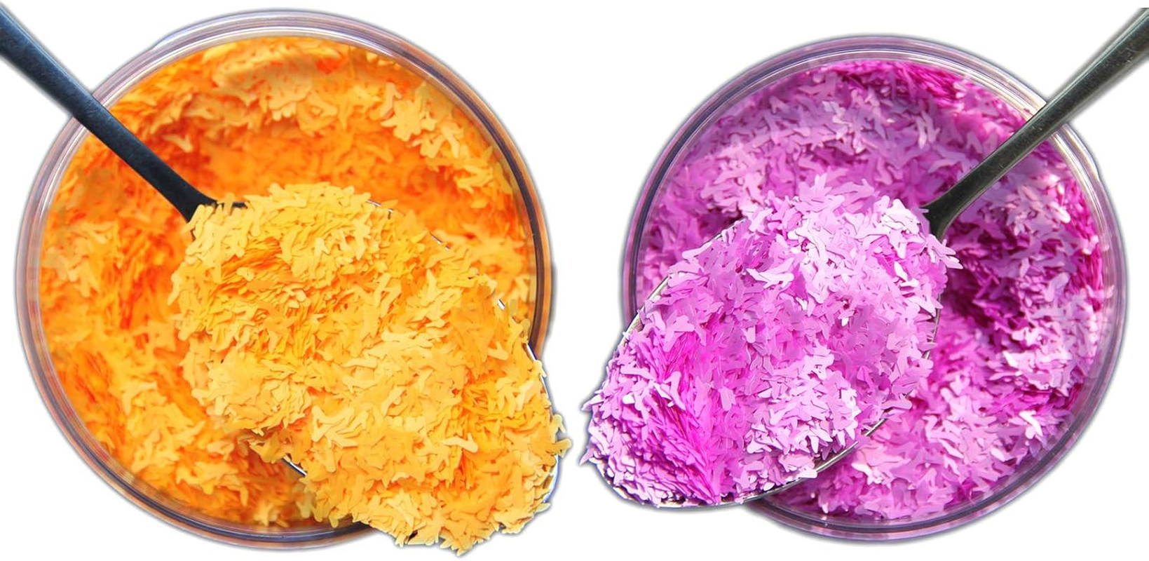 2 Pcs Glitter Nail Sequins Paillette Beauty Long Lips Ultrathin Sparkles Set Tips for Cosmetic image number 1