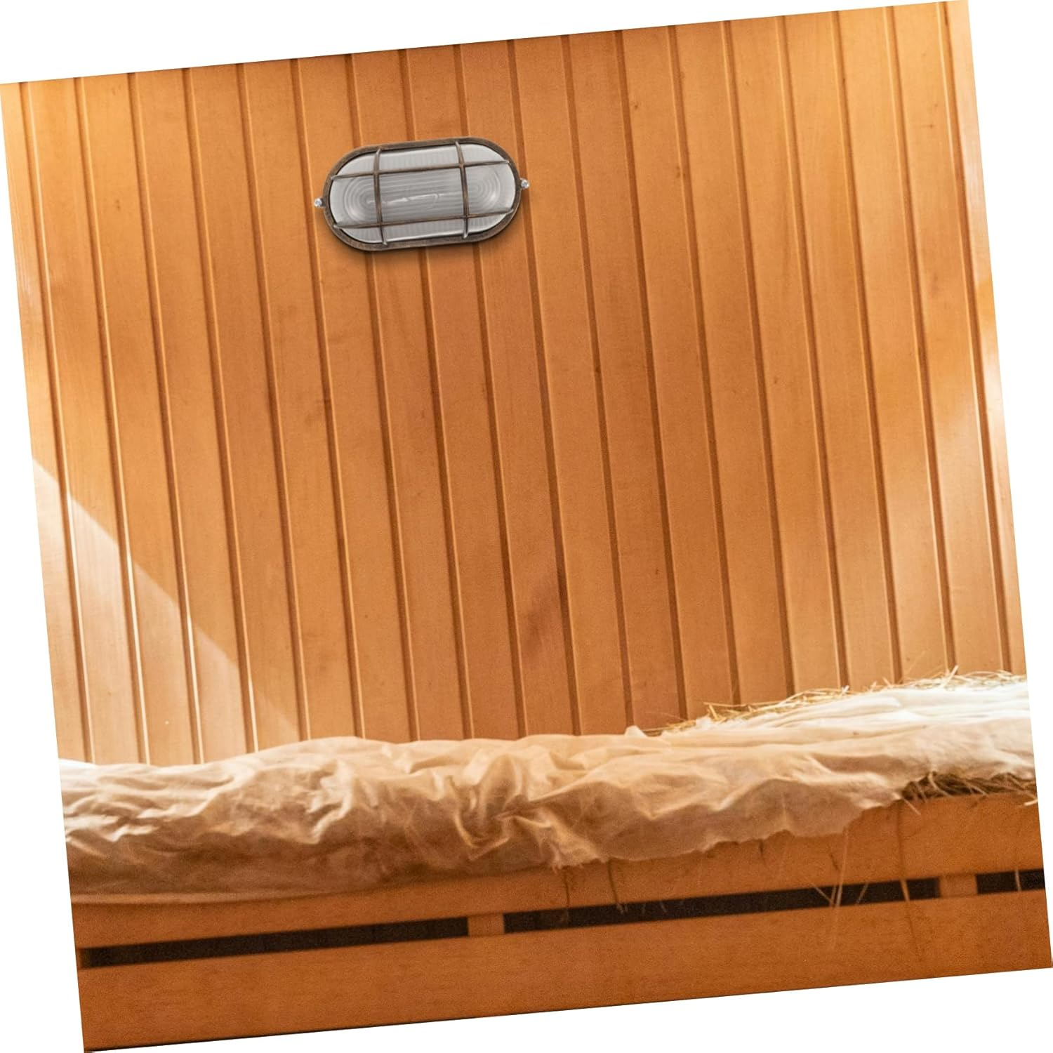 2Pcs Sauna Room Light Fixture Sauna Supply Room Lamp Sauna Light Fixture Lamp for Steam Room Steam Room Light Supplies Lamps for Sauna Glass E27 Interior Light Indoor/338