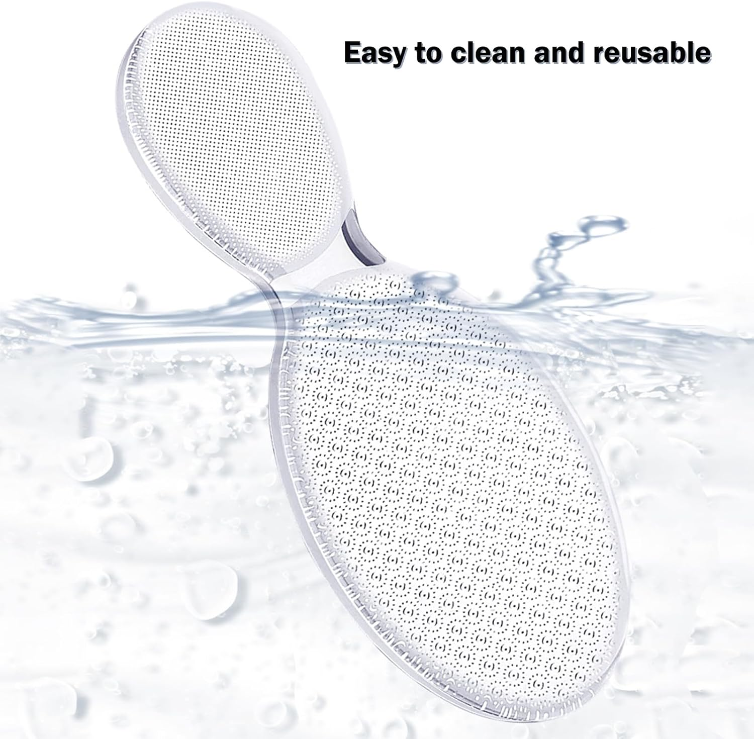 Nano Foot File, Foot Scrubber Callus Remover, Foot Care Pedicure Tool, Foot File with Nano-Level Grinding Points, Portable Foot Scrubber for Dead Skin Removal, Cracking, Wet and Dry Feet image number 1