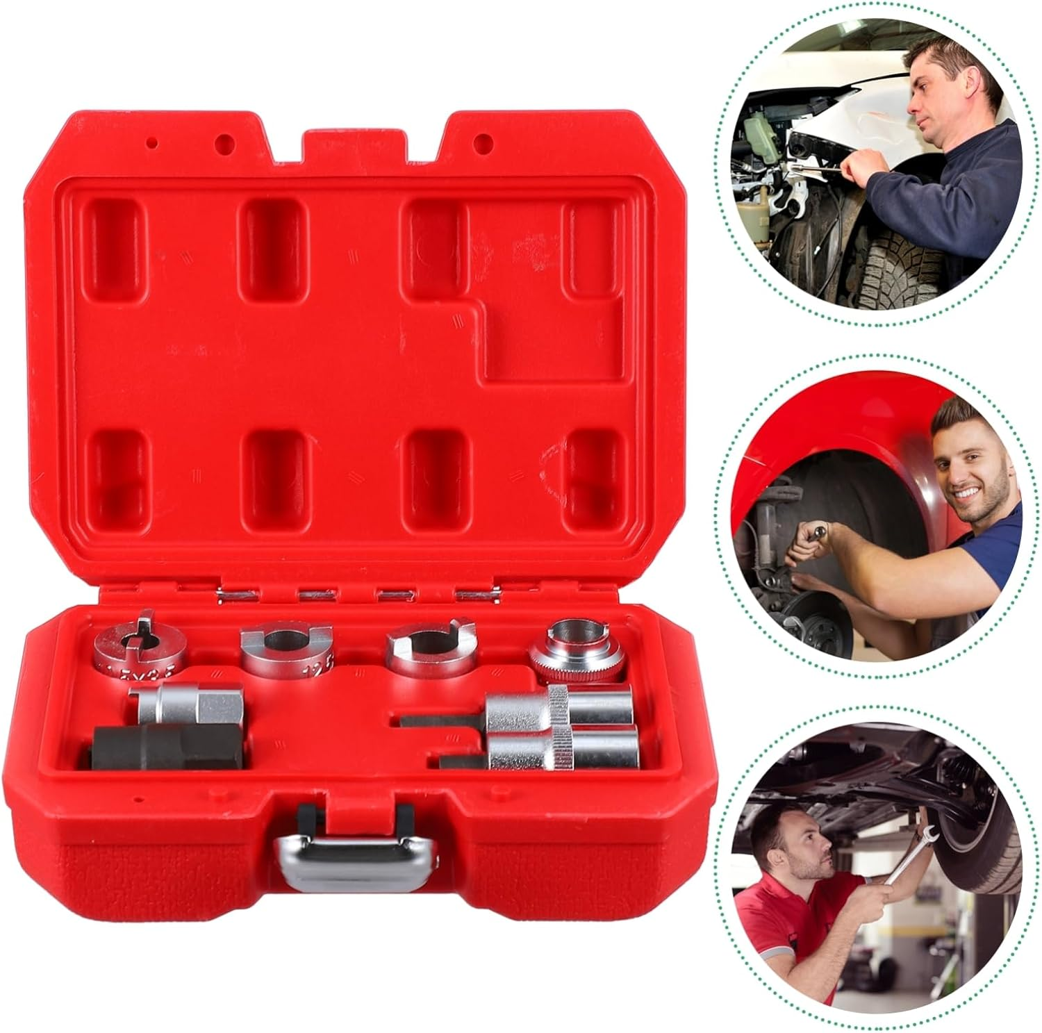 SOESFOUFU Shock Absorber Removal Sleeve Car Strut Nut Tool Strut Nut Socket for Automotive Repair Bike Tools Compatible image number 5