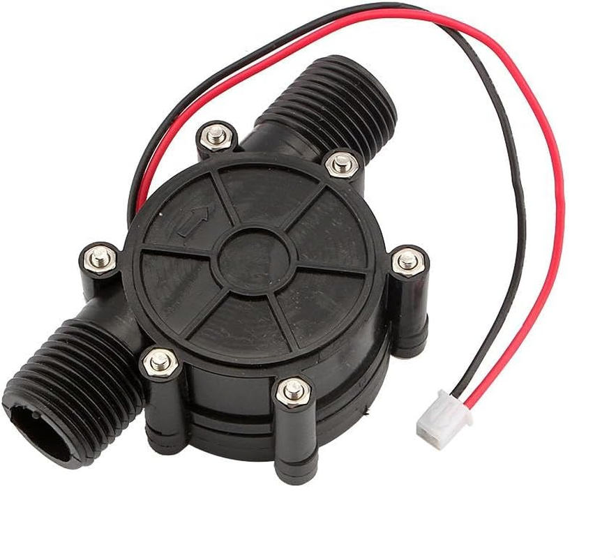 Inncen Micro Hydro Water Turbine, Micro Hydro Water Turbine, Hydroelectric Power Generator DC 12V 10W