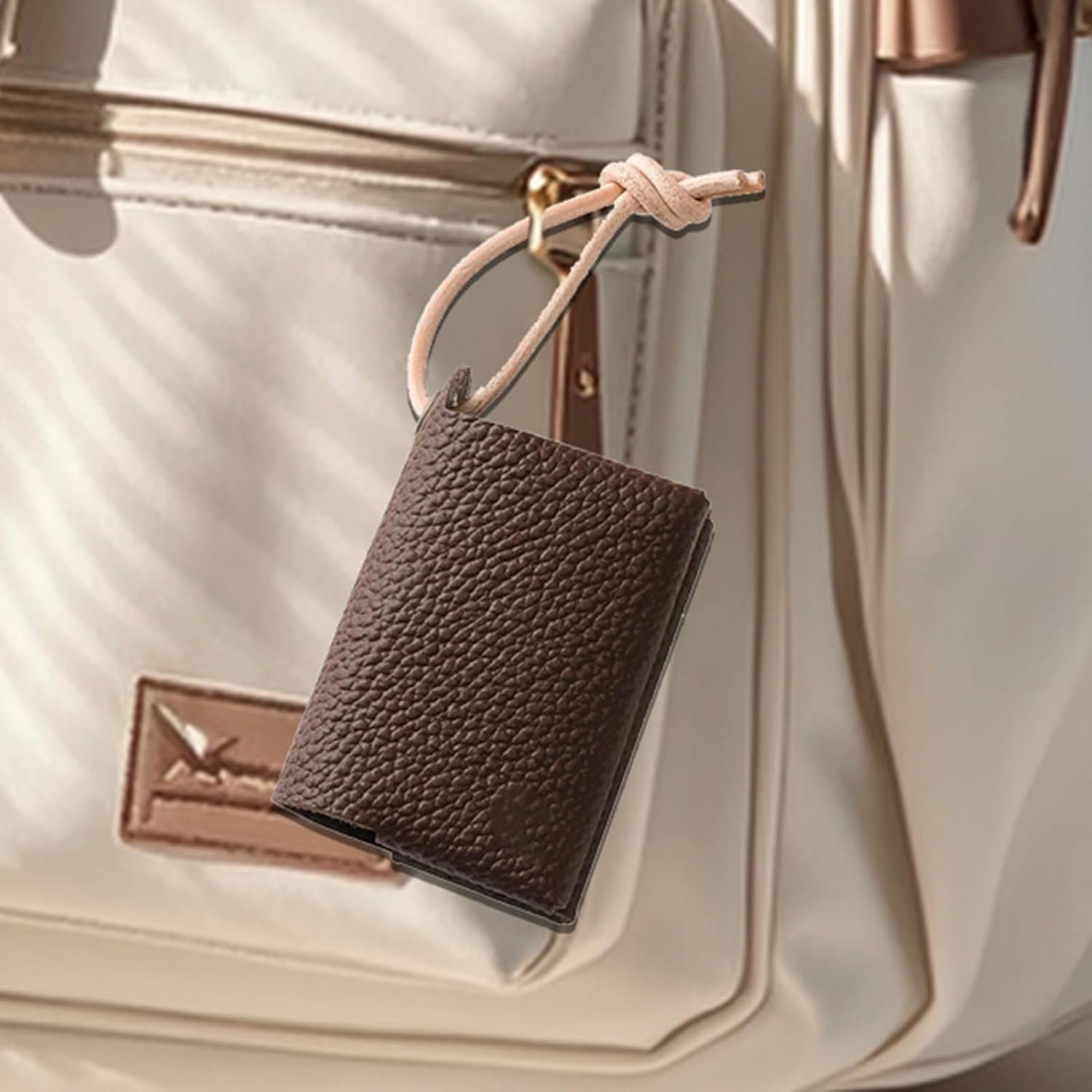 Fabric Storage Bag - Portable Fabric Cover, Delicious Paper Cover | Compact Tisue Wallet, Tisue Dispenser Outdoor, Holder for Road Trips image number 6