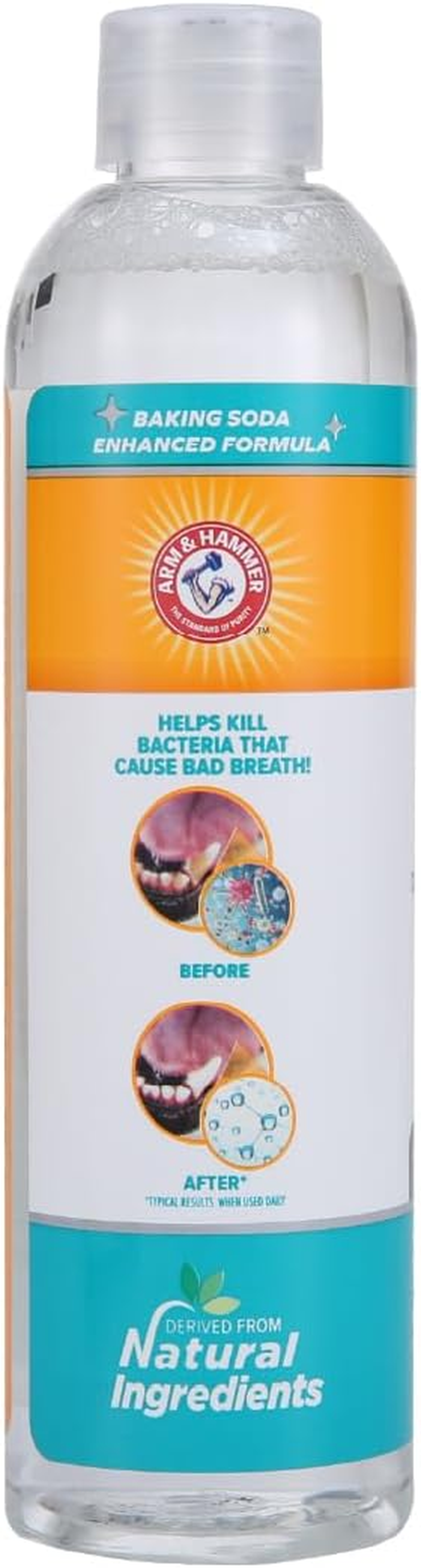 Arm & Hammer Odorless and Flavorless Fresh Breath Dental Water Additive for Cats 237 Ml image number 1