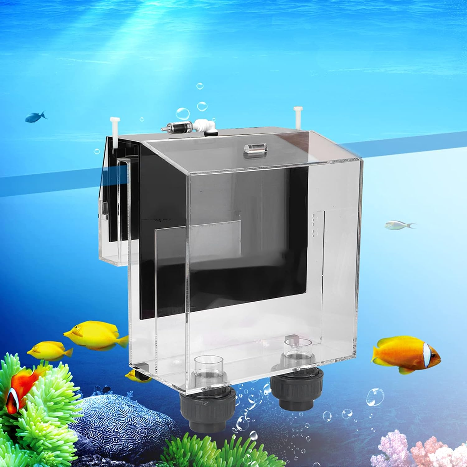 Overflow Box Elf-Start Overflow Box, on Siphon Overflow Box, Aquarium for Fish image number 2