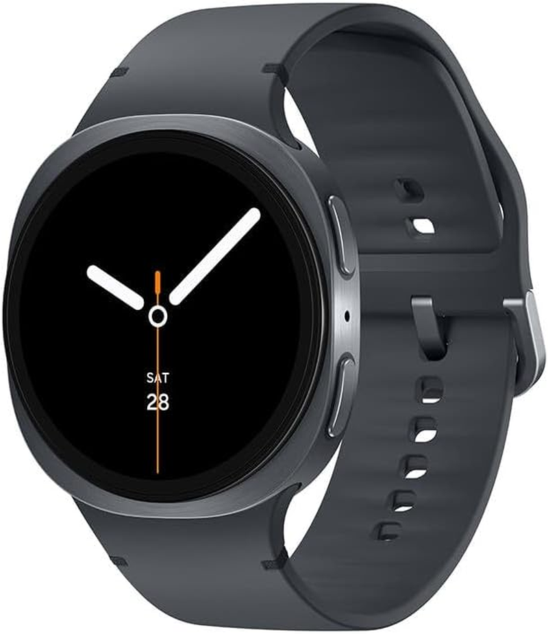 Samsung Galaxy Watch8 [AU Version], (Graphite, LTE, 44 Mm) with Sport Band, Smart Watch, Everyday Health Coach, Cushion Design, Dynamic Lug System, 3 Nm Processor, Heart Health, One UI 8