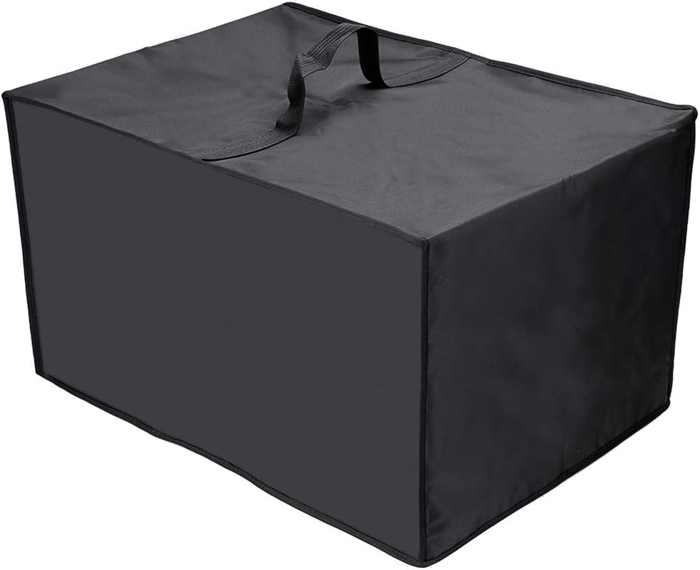 Heat-Resistant Waterproof Dust-Proof Microwave Oven Grill Cover Protector - Nylon Fabric Dust Cover Case Protections for Toaster Oven, Black image number 3