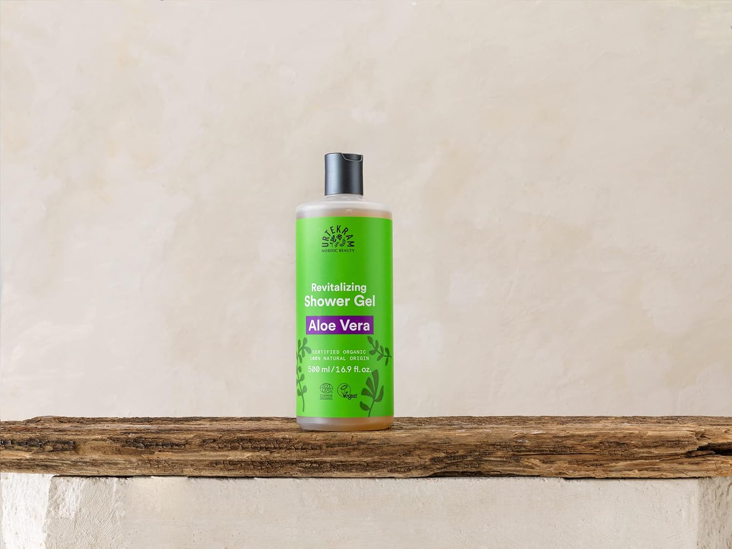 Urtekram Shower Gel - Moisturising - Aloe Vera - 500 Ml - Vegan, Organic, Natural Origin image number 1