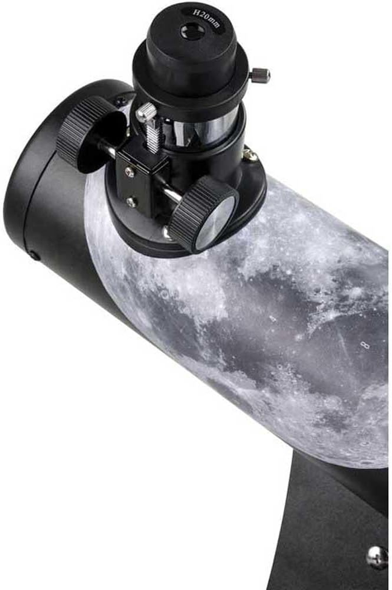 Celestron Firstscope Beginners Astronomy Telescope with Moon Design for Moon, Planets and Stars, 72Mm Aperture, Dobsonian-Style Tabletop Mount, Black (22016) image number 4