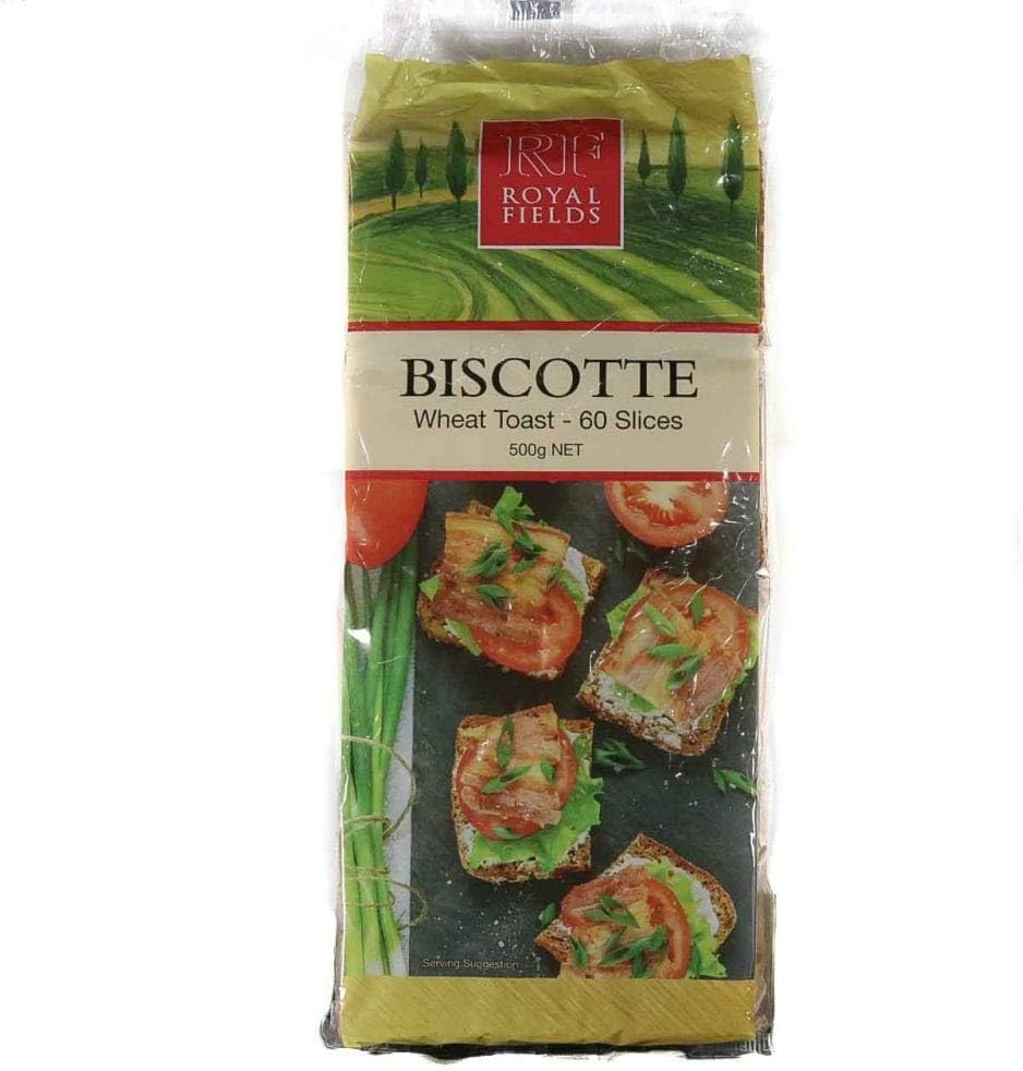 Royal Fields Biscotte Wheat Toast, 500 G image number 1