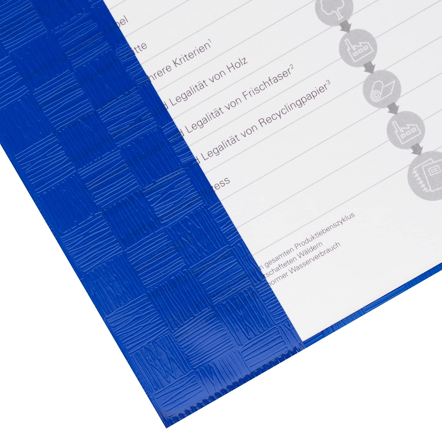 Oxford A4 Raffia Notebook Cover with Label 5 Colours Pack of 10 image number 4