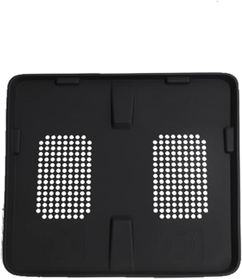 Black Scratch Resistant and Noise Reducing Wireless Mobile Phone Charging Silicone Pad - Designed for BYD Shark 6 Pickup Center Console, Pickup Truck Part image number 2