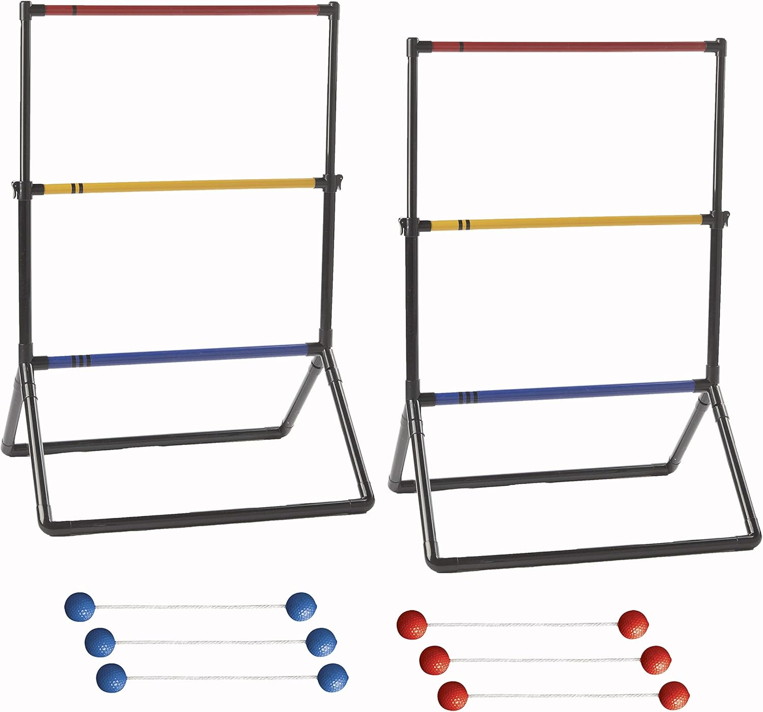 Franklin Sports Ladder Ball Set &mdash; Includes 2 Ladder Ball Targets with Weighted Bases and 6 Bolas &mdash; Ladder Golf Toss Outdoor Game for Beach or Backyard Fun &mdash; Professional, American, and Family Set Options image number 3