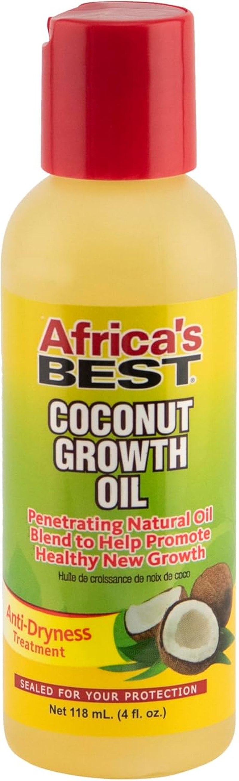 Africa'S Best Coconut Growth Oil 118Ml (4Oz) image number 2