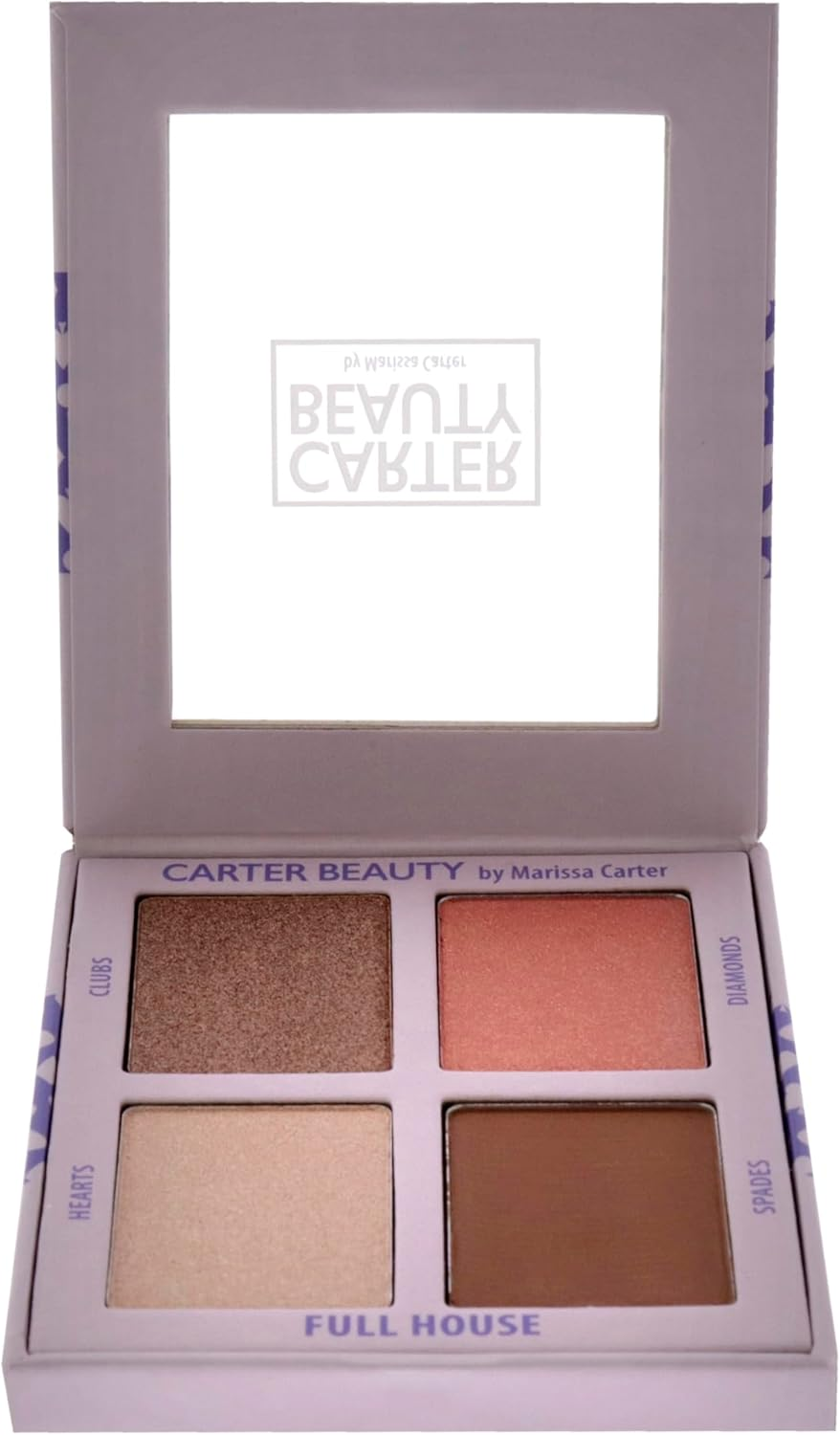 Carter Beauty Mixed Face Palette - Full House by Carter Beauty for Women - 0.4 Oz Makeup, 11.829600000000001 Millilitre