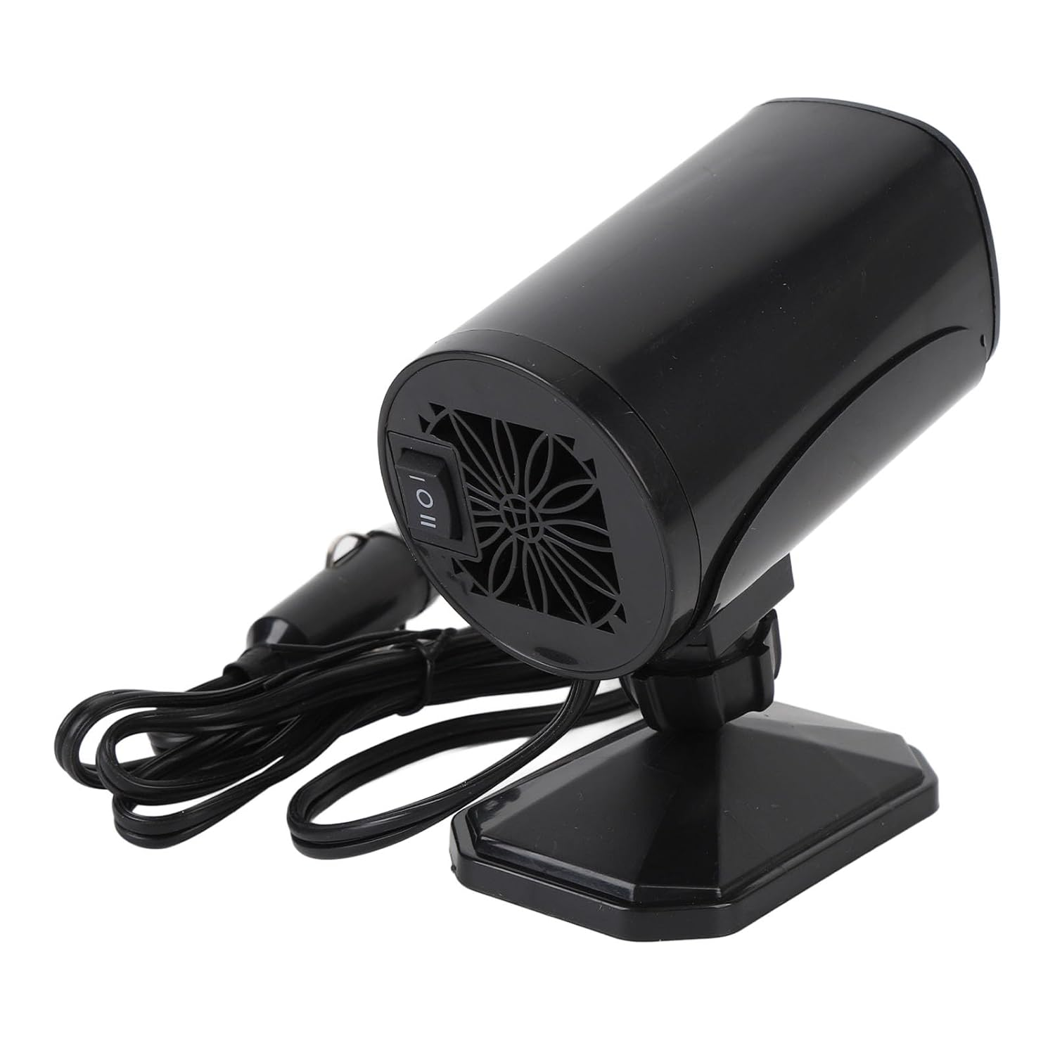 Windshield Defroster Best 12V Heater for Utv Car Windshield Defroster Overheat Safety Compact Cooling and Heating for Cold Hot Seasons (Black) Cooling Fans image number 4