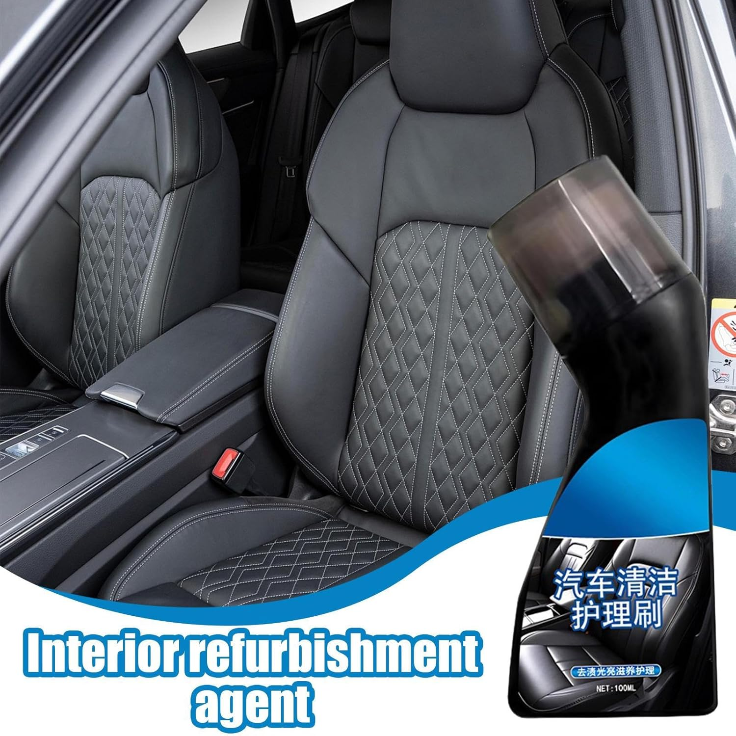 Solution Finish Black Trim Restorer - 100Ml Automotive Black Trim Restorer | Auto Detailing Supplies for Dashboards Door Bumpers Headlight Frames Truck and RV Family Friends Young image number 6