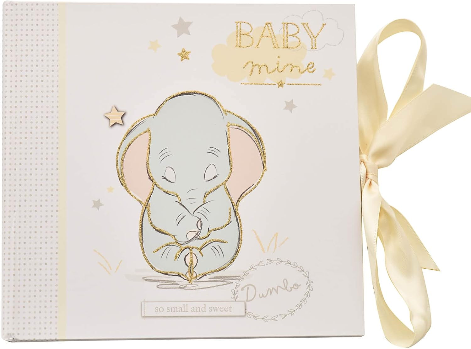 Happy Homewares Magical Beginnings My Baby Memories Dumbo My First Year Record Book - the for a Newborn Baby - Officially Licensed image number 6