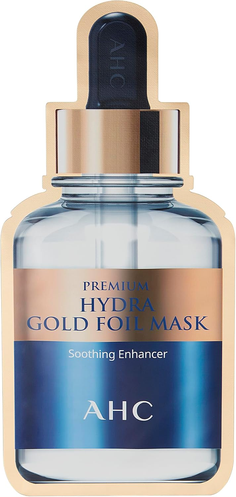 AHC Premium Hydra Gold Foil Mask, Soothing Enhancer, 5 Pack image number 1