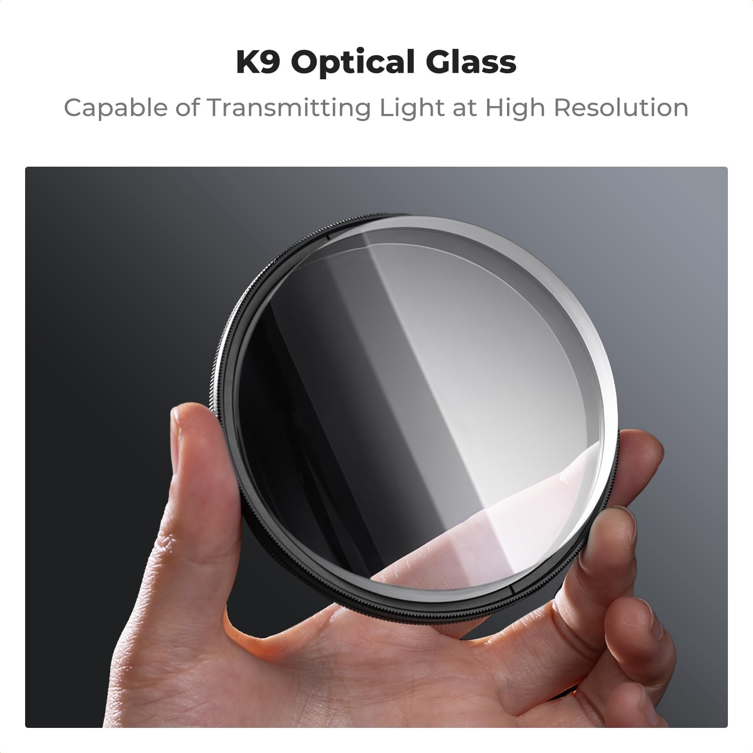 K&F Concept 77Mm Single Motion Blur Effect Filter for Camera Lens Creative Photography, K9 Optical Glass Multiple Refracting Subjects DSLR Accessories