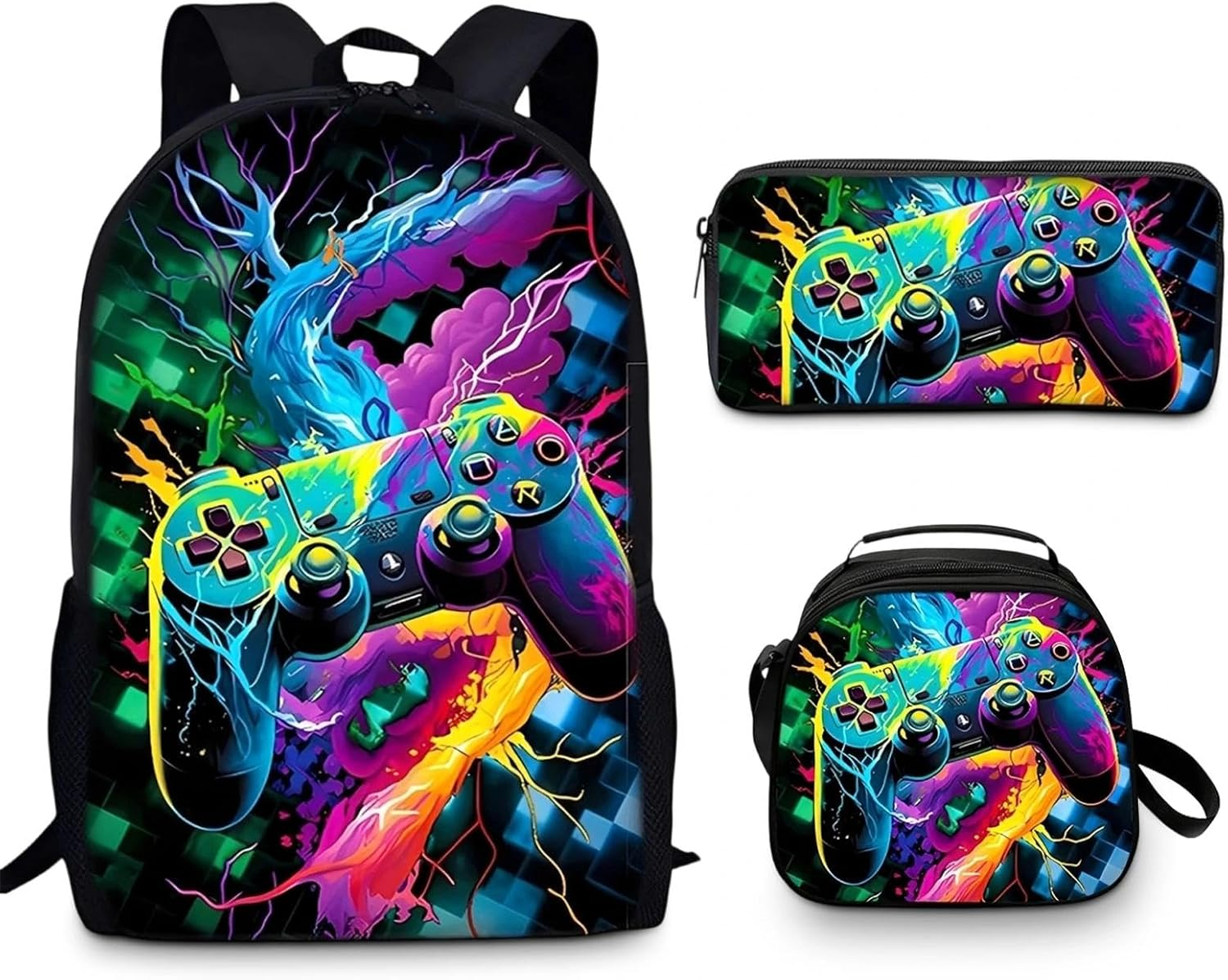 Fakcrkun FUUNY Gaming Backpack Set image number 5