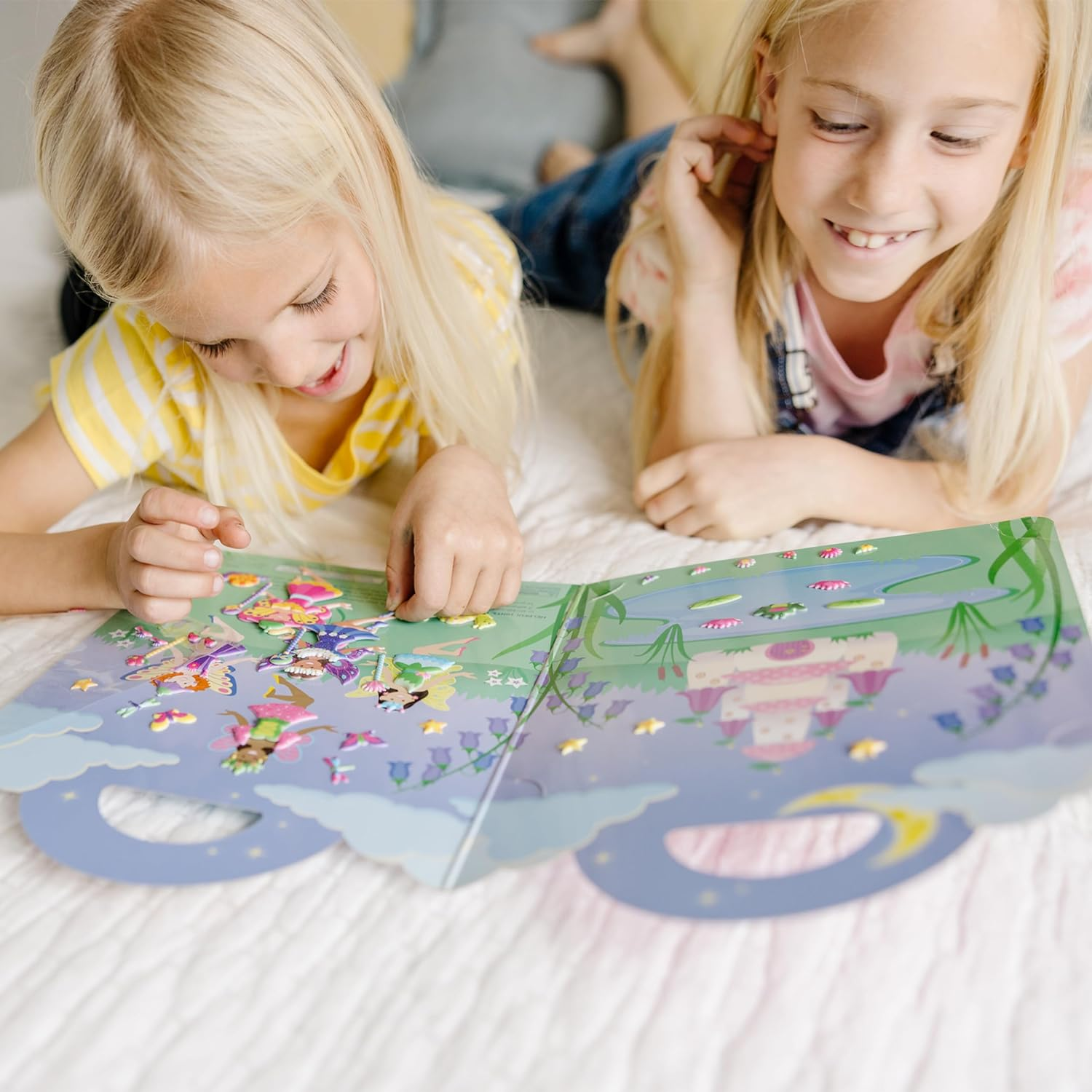 Melissa and Doug - Reusable Puffy Sticker Play Set - Fairy image number 4