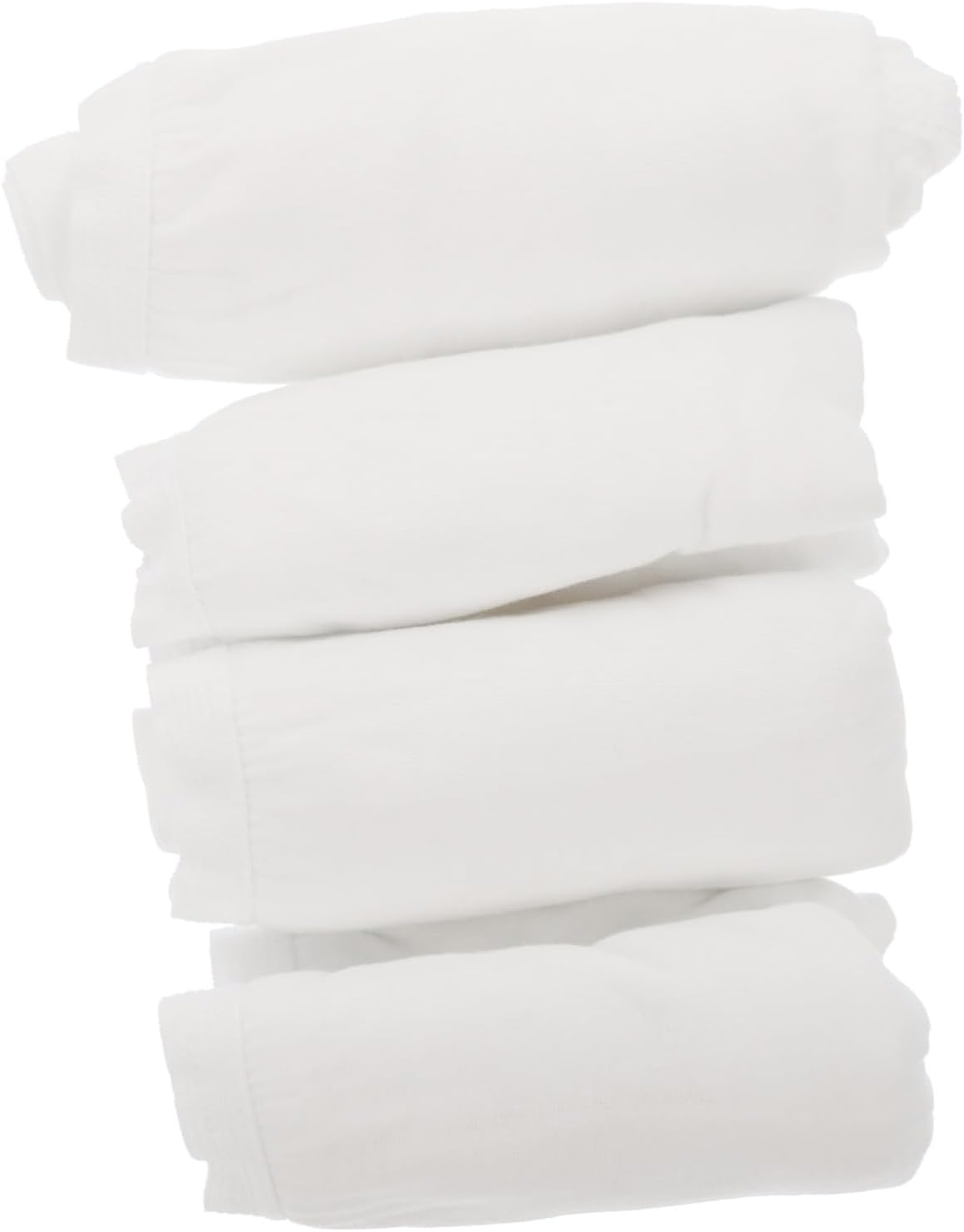 4Pcs Disposable Maternity Underwear Cotton Breathable Comfortable Disposable Panties for Women Postpartum Use White XXL Size image number 5