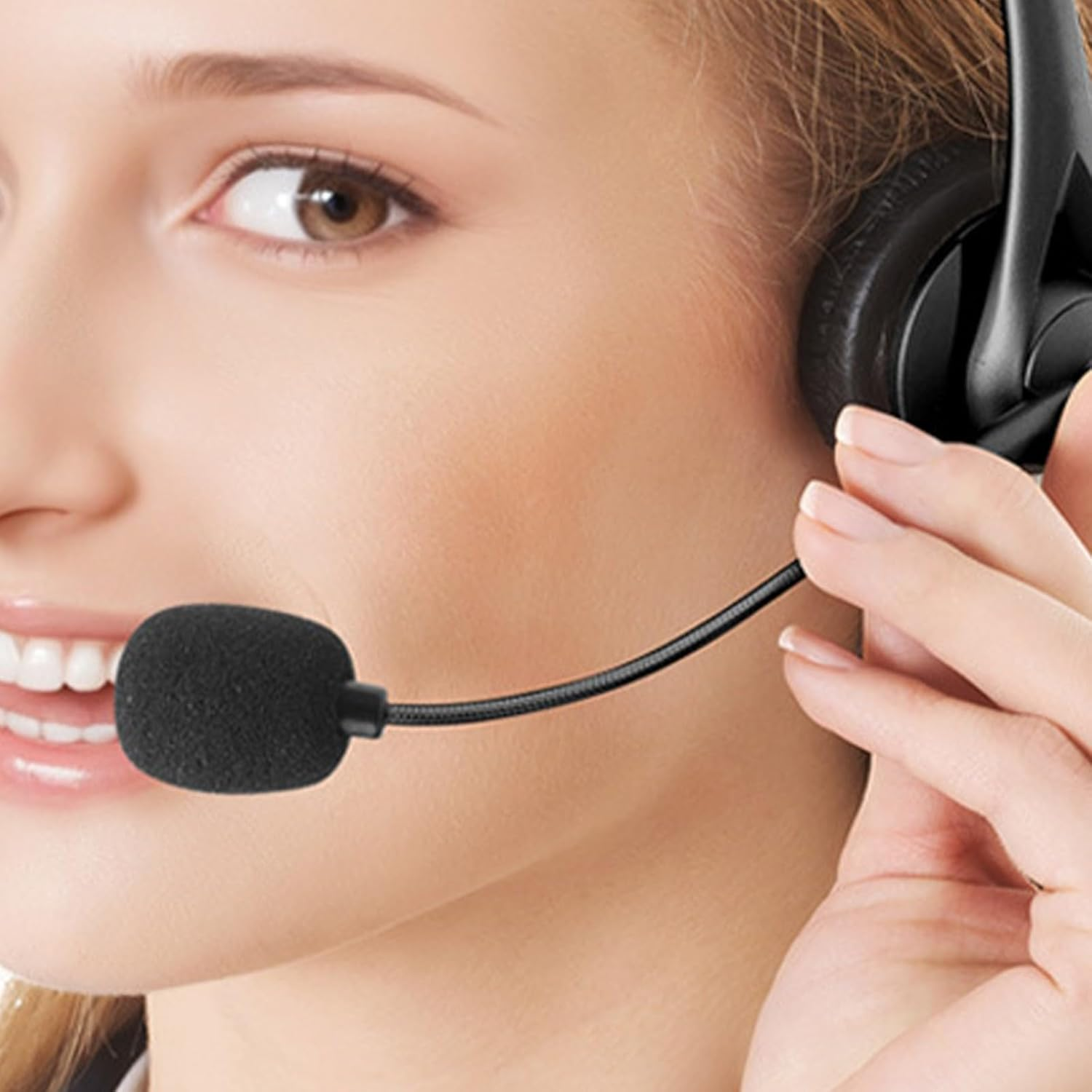 Corded Headphones Computer Laptop Earphones with 3.5Mm Hearing Plugs Are Lightweight for Music Studies and Recalls Hearing Equipment image number 6