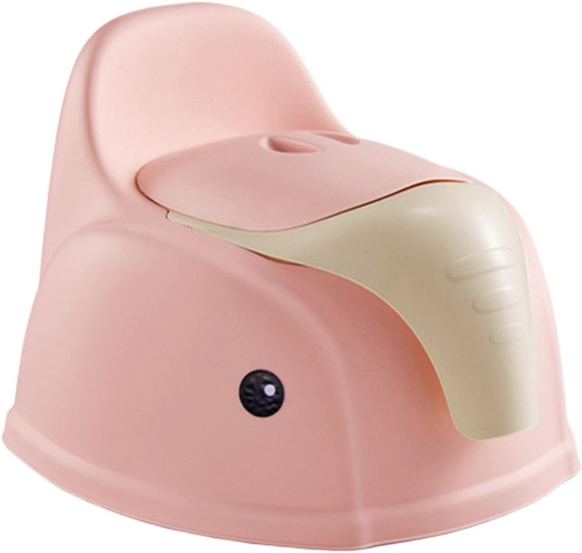 Potty Training Toddler Toilet Seat, Baby Potty with Splash Guard, Travel Potty Training Toilet for Children, Infant Potties Training Chair for Indoor Home and Outdoor