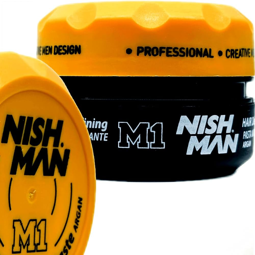 NISHMAN M1 Matte Hair Defining Paste with Argan image number 1