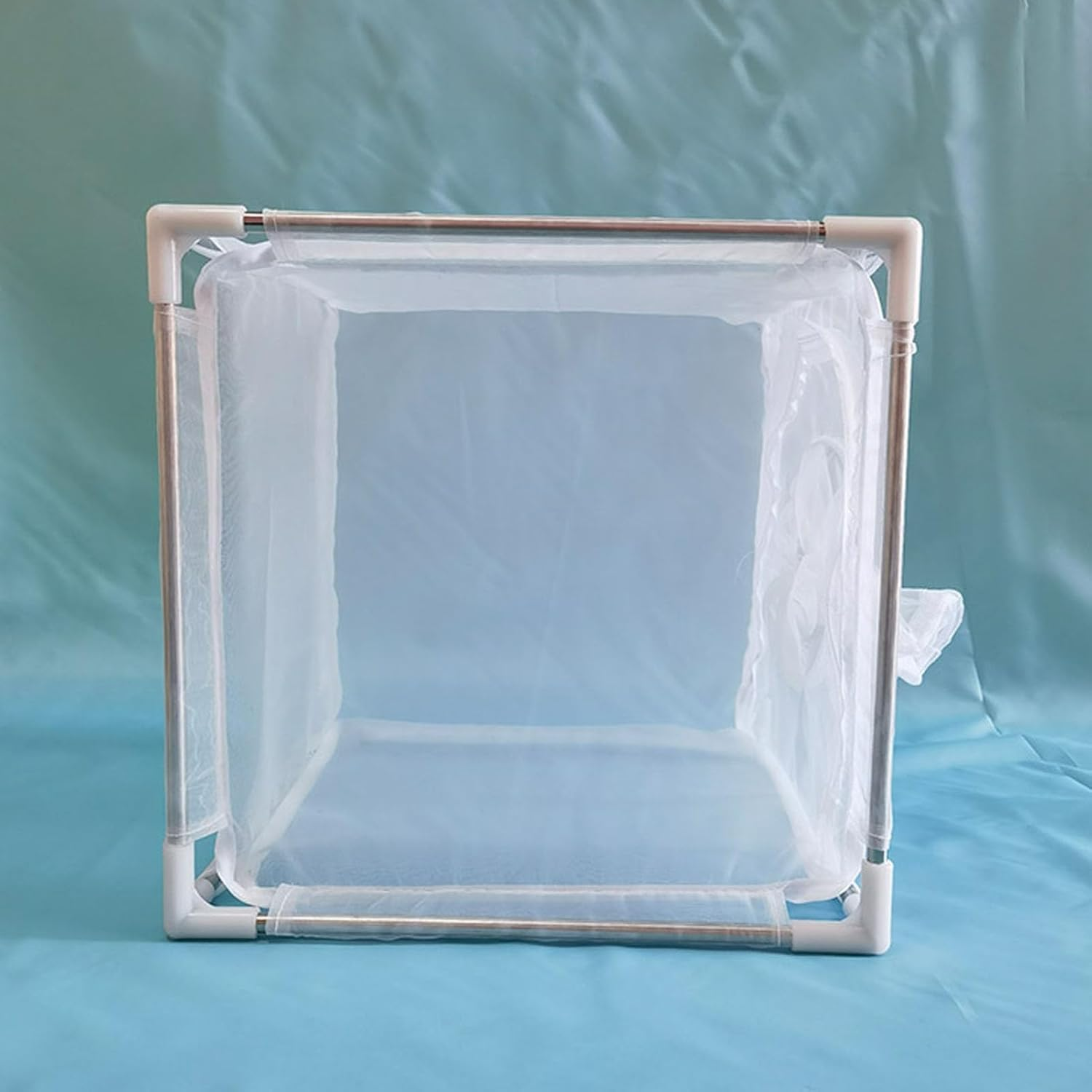 Premium Nylon Fly Mesh Cage, Sturdy Stainless Steel Structure, Ideal for Breeding Observation and Hatching Purposes, Suitable for Homes, Laboratories and Other Diverse Settings, image number 2