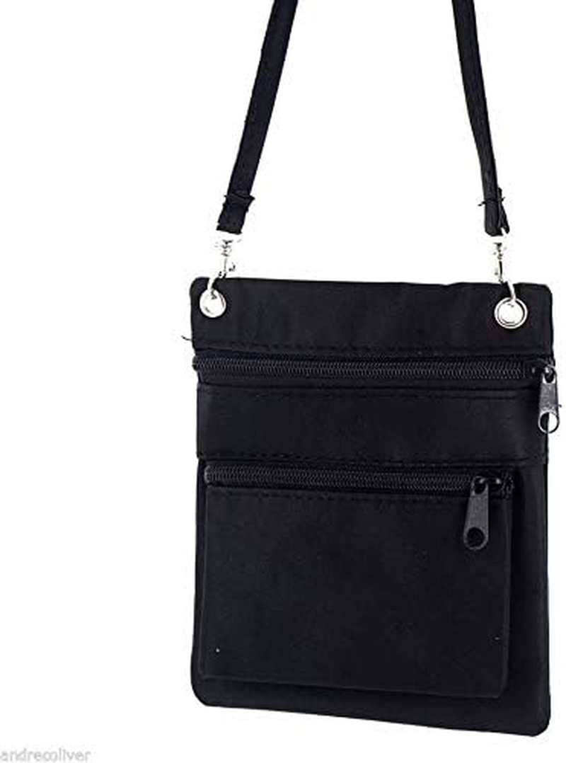 Travel Secure Neck Pouch Passport Card Ticket Money Secret Wallet Holster Bag image number 2