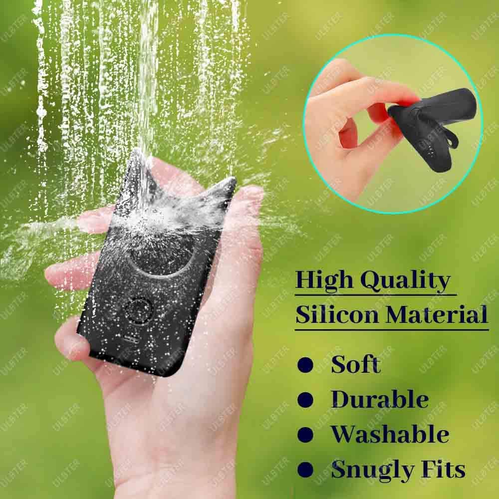 Screen Protector for Insta360 ONE X2 + Black Rubber Sleeve,Ulbter Silicone Protective Case for Insta 360 ONE X2 Panoramic Action Camera Accessory