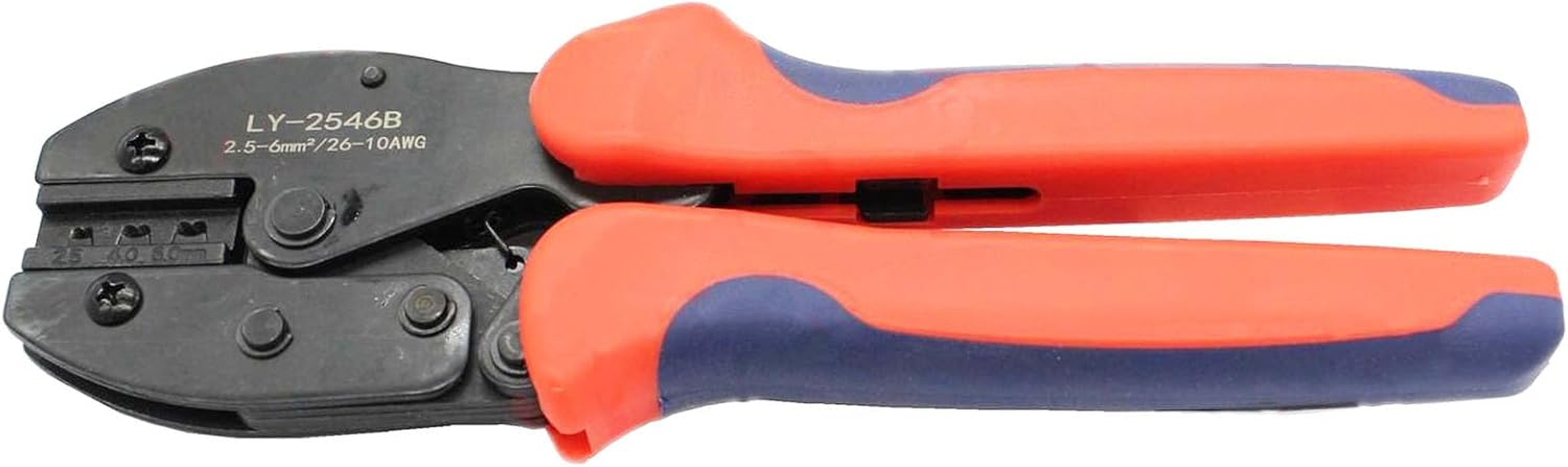 DIGISHUO Solar Crimping Tool | Ratcheting Terminal Cable Crimper | for 2.5-6.0Mm&sup2;/26-10 AWG | 4Mm Multi-Contact, Wire Tools, Panel, Extension Cables, 1 Pair Spanner Set | 10 Pairs Connectors