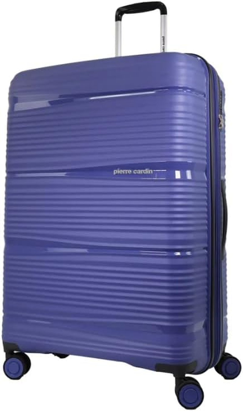 Pierre Cardin Normandy 73Cm Large Hard Shell Suitcase in Navy