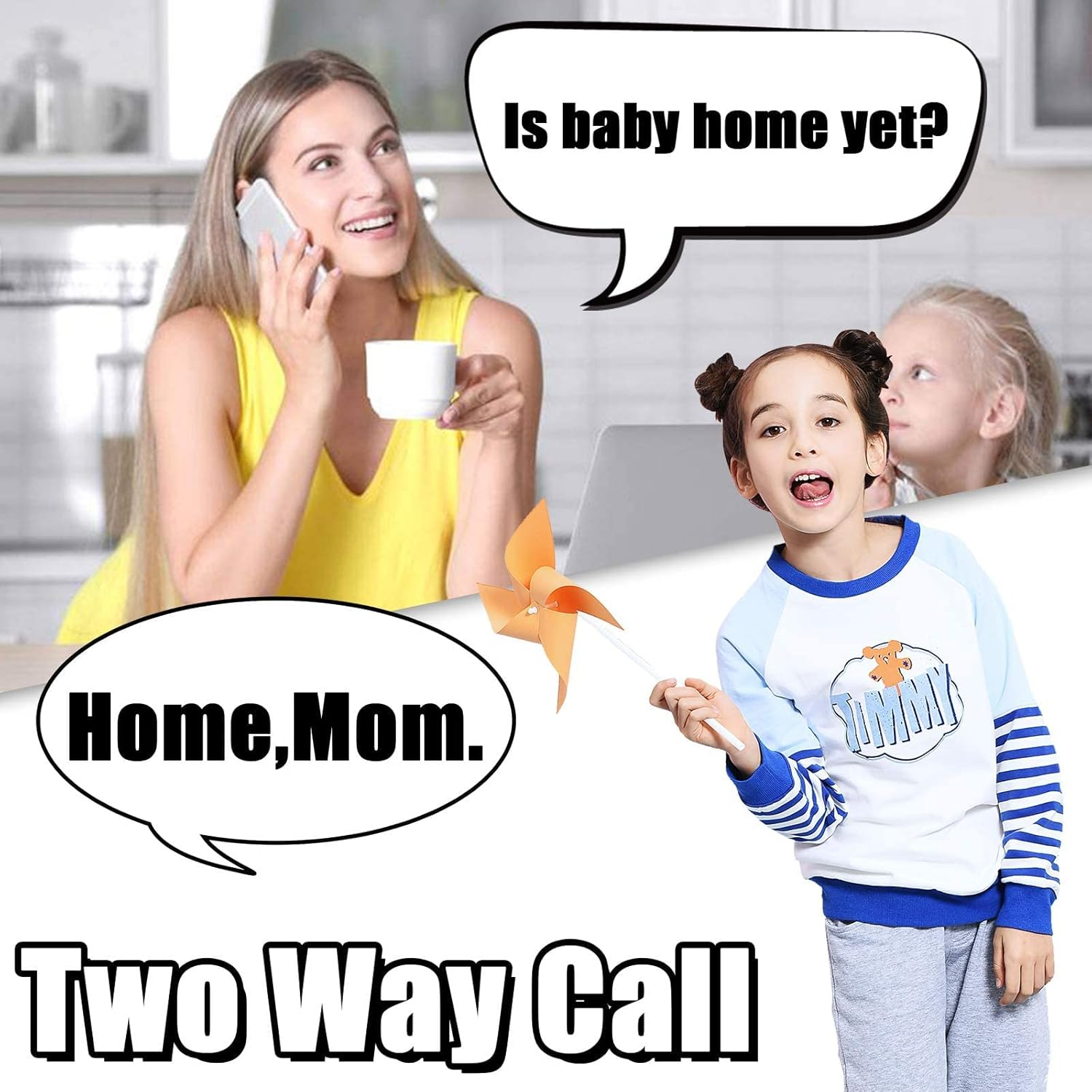 PTHTECHUS Smart Watch for Kids - Boys Girls Smartwatch with 2 Way Phone Need 2G SIM to Call SOS Games Music MP3 Player HD Selfie Camera Calculator Alarm Timer 12/24 Hours for 4-15 Years Old Students image number 5