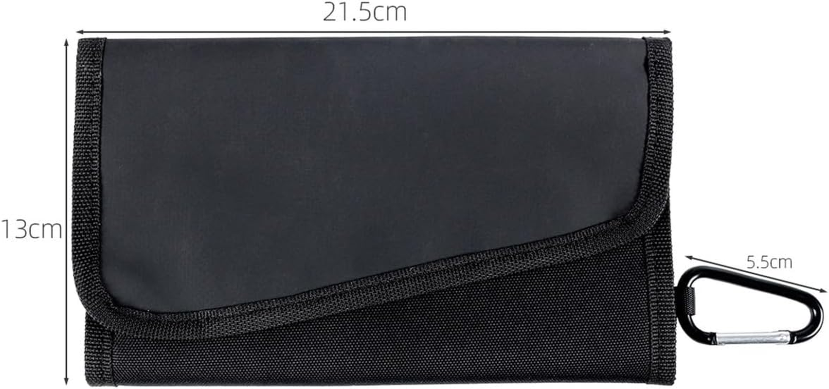 DECHOUS Portable Waterproof Fishing Bait Bag Small Soft Lure Storage Pouch Multifunctional Outdoor Tackle Organizer for Anglers