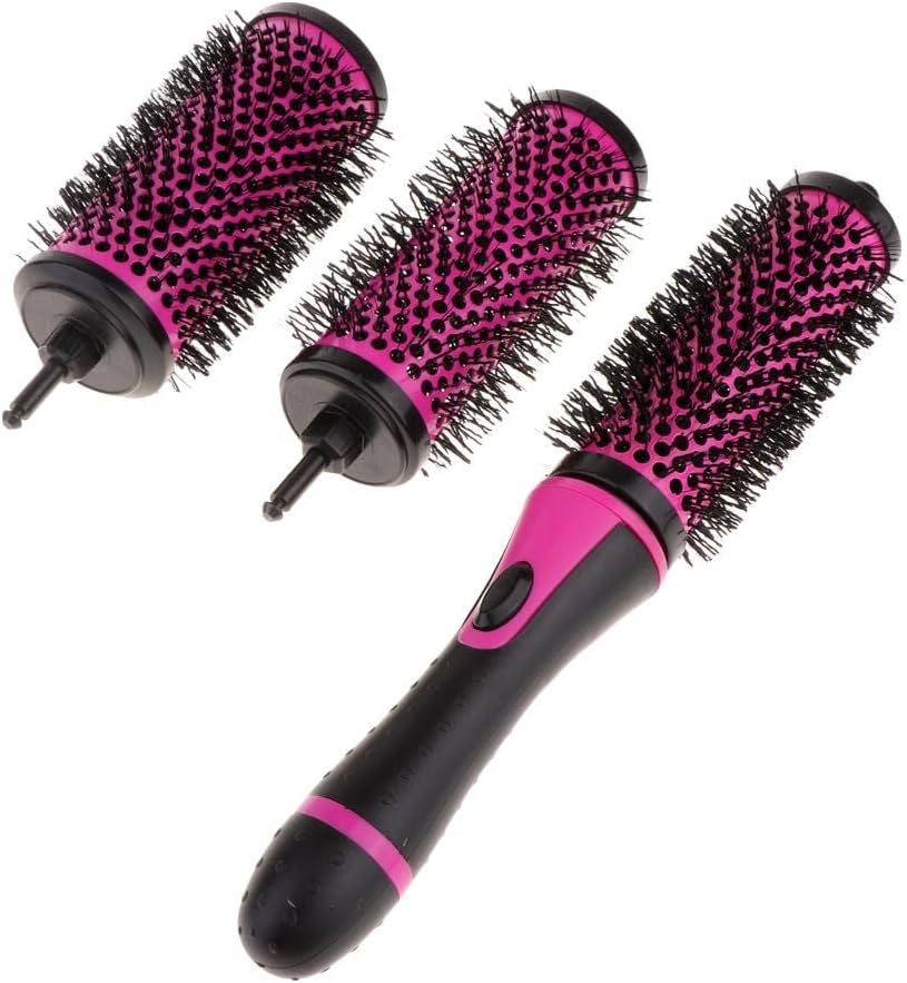 Detachable round Barrel Brush Hair Roller Professional Salon Styling Brush image number 1