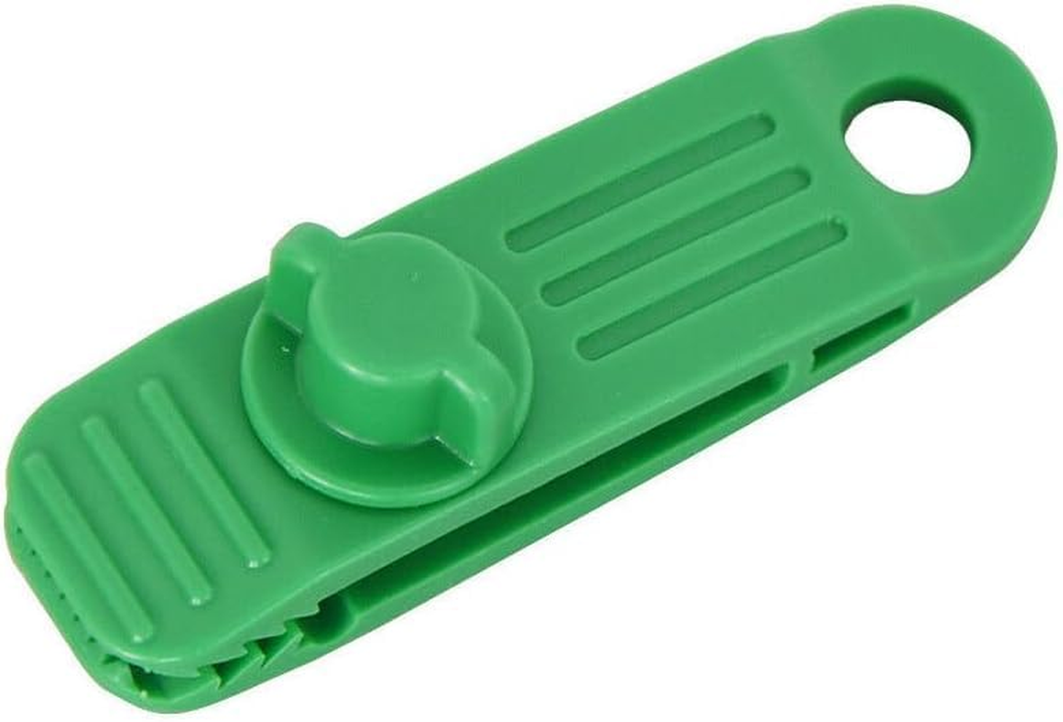 10 Pieces Camping Hiking Picnicking Tent Tarp Fasteners Windproof Awning Wind Rope Clip Fastening Clamps Outdoor Equipment image number 3