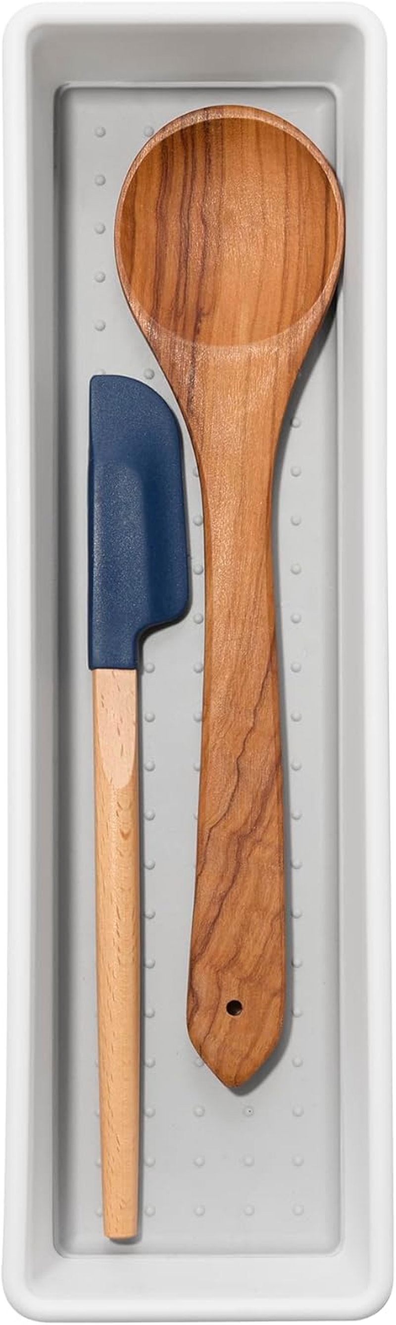 Madesmart Classic Bin, Narrow, White 12.75" X 3.75"