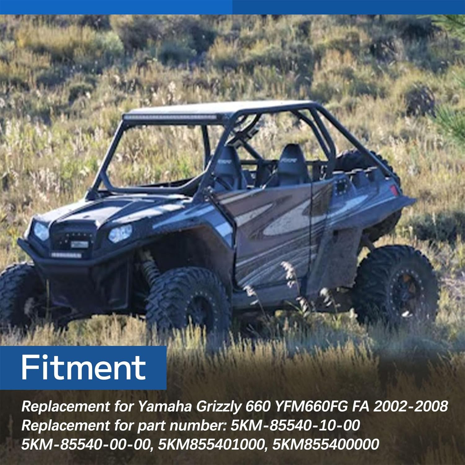 WFLNHB CDI Box Unit Fit for Yamaha Grizzly 660 YFM660FG YFM660FA 2002-2008 5KM-85540-10-00 5KM-85540-00-00 image number 1