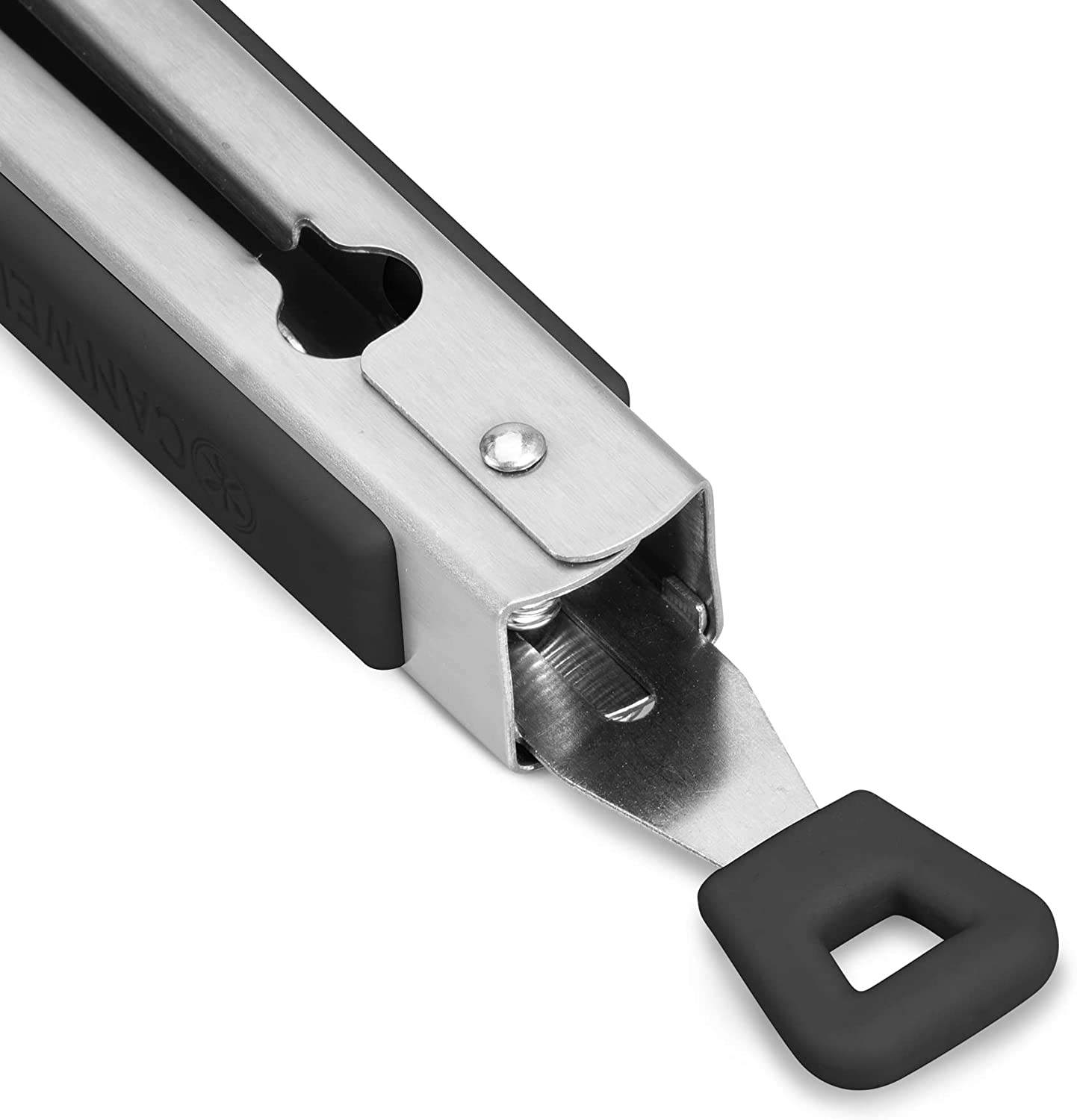 Premium Silicone BBQ Turners, 9-Inch & 12-Inch Cooking Locking Food Kitchen Tongs with Ergonomic Handle, Black image number 2