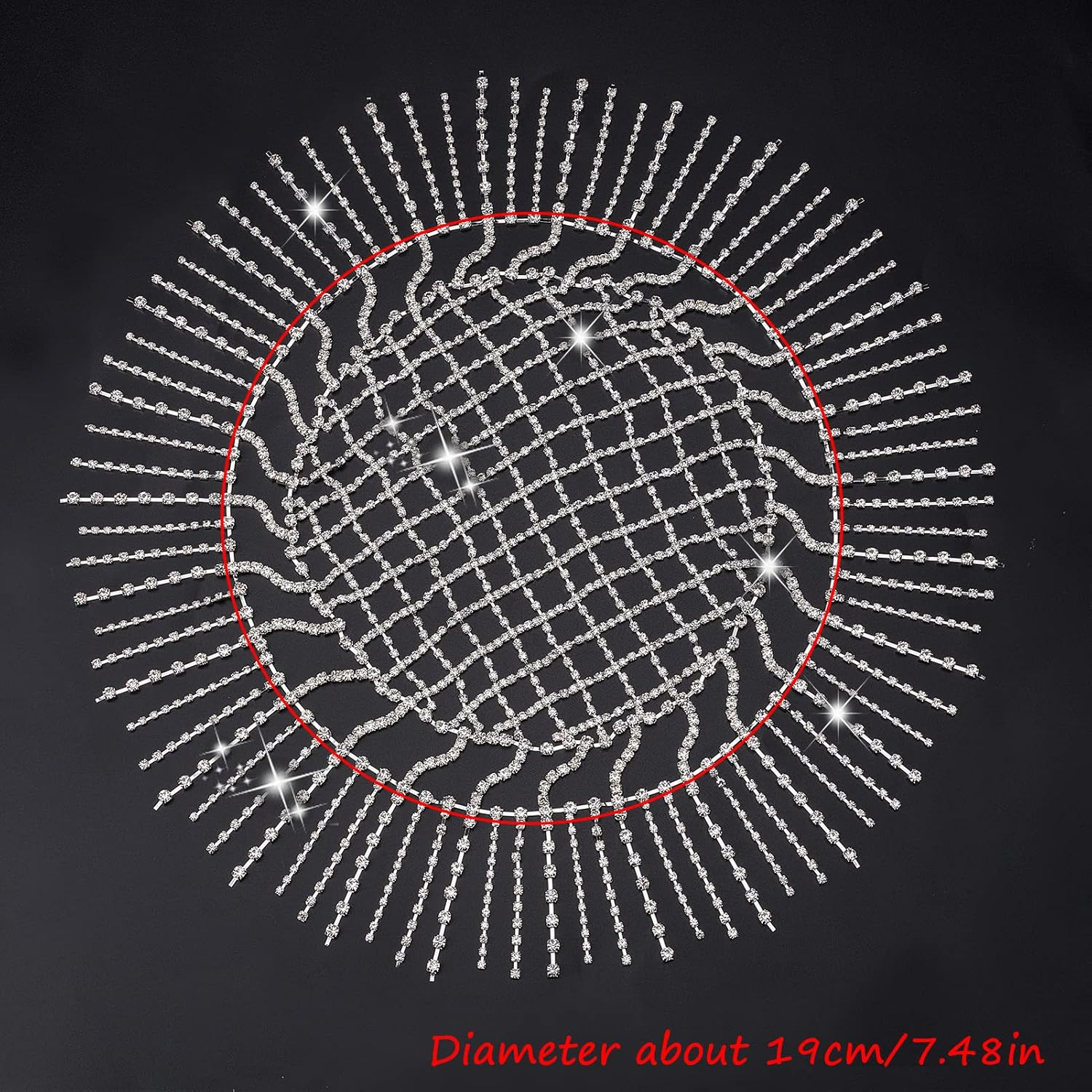 NICENEEDED Kopfschmuck Aus Strass