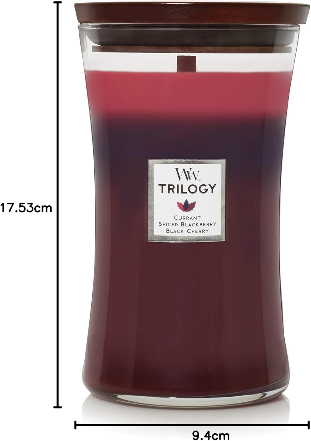Woodwick Sun Ripened Berries Trilogy Jar Candle, Large image number 5