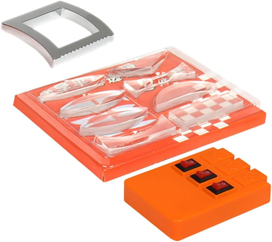 CLISPEED Optical Experiment Set - Physics Science Kit with Multifunctional Reflector Prism Convex & Concave Lenses for Classroom Learning & Lab Demonstrations image number 5