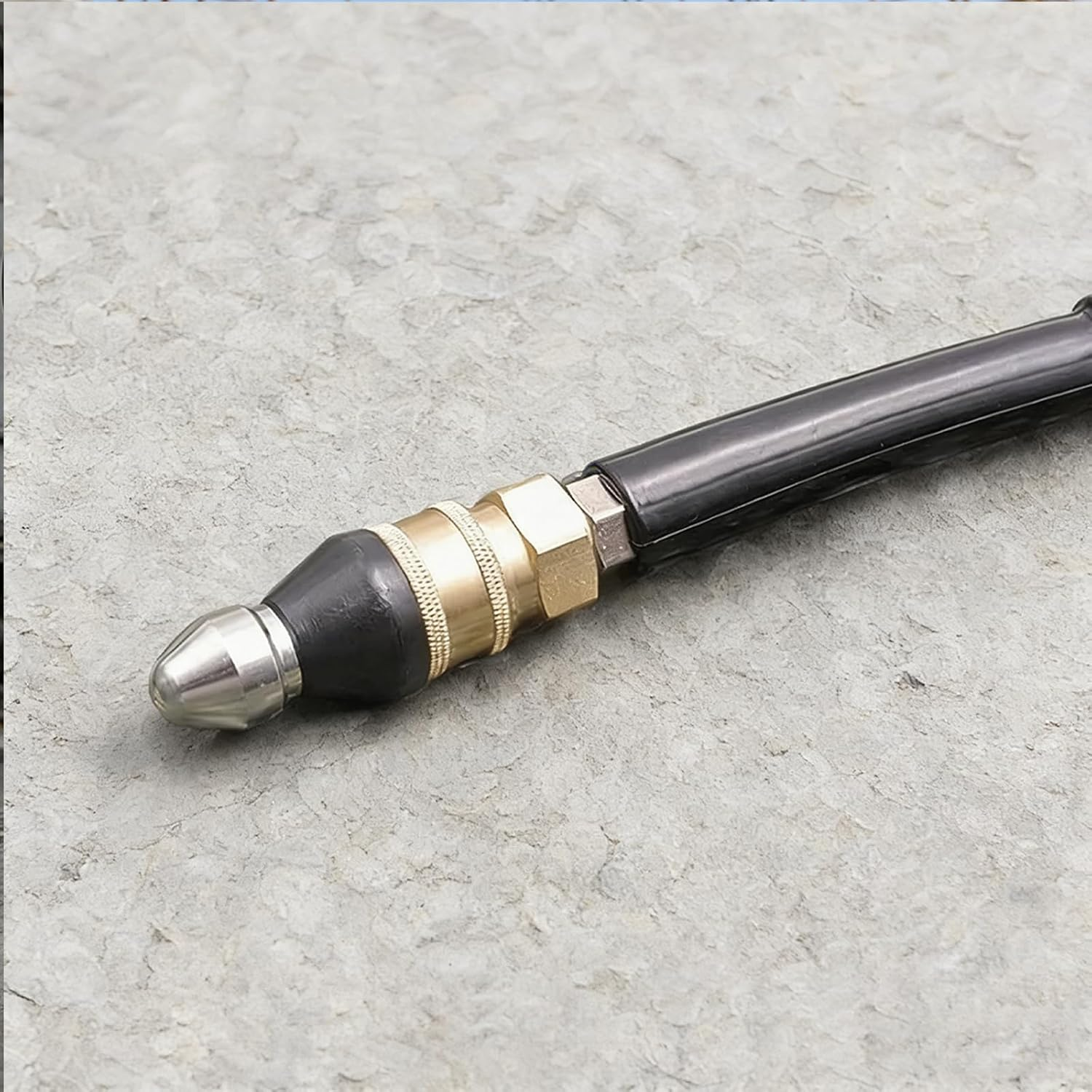 2025 Sewer Cleaning Tool - High Pressure Nozzle with Drain Augers for Sewer Pipe Dredging Cleaning and Pipe Unclogging Drain Clog Remover Pipe Cleaner image number 2