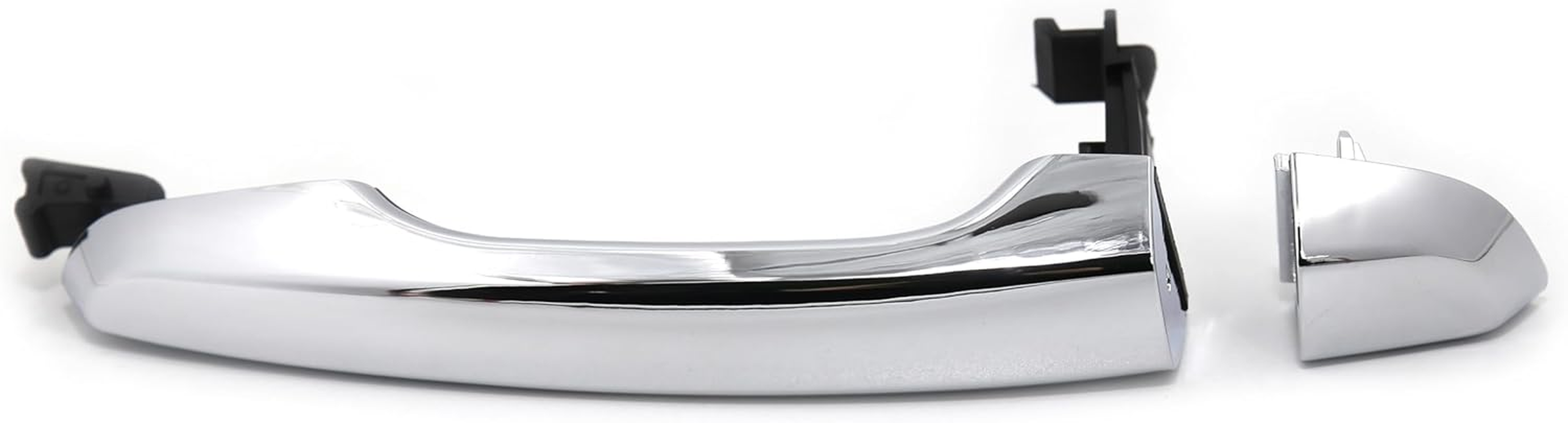 Otois 8Pcs Chrome Exterior Door Handle Keyless Entry Smart Key Type Set Automotive Replacement Parts for Hyundai Elantra 2017 2020 image number 3