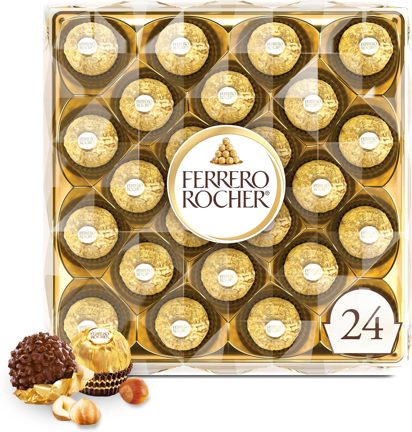 Ferrero Rocher Gift Box, 24 Count image number 1