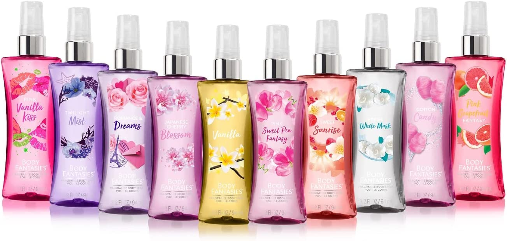 Body Fantasy Pink Sweet Pea Body Spray, 94 Ml (Pack of 1), OA3015006 image number 1